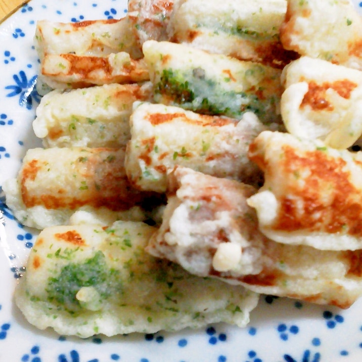 大好きな~ちくわの磯辺揚げ!